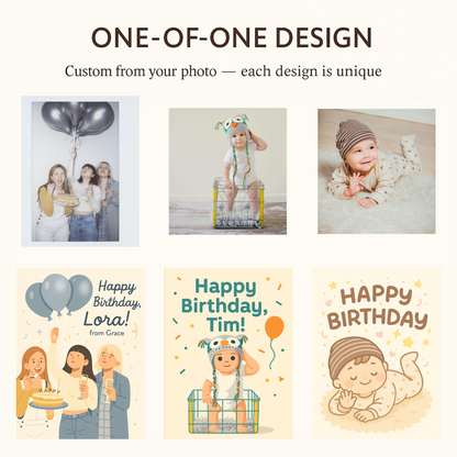 Custom Birthday Card