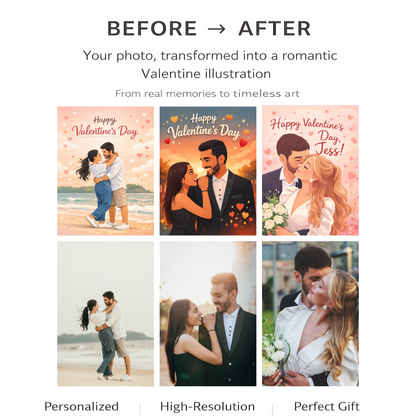 Valentine’s Day Card for Couples